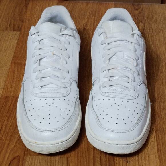 Nike Court Vision Low ‘Triple White’ Lifestyle Shoes CD5463-100 Mens Size 10.5 main image 4
